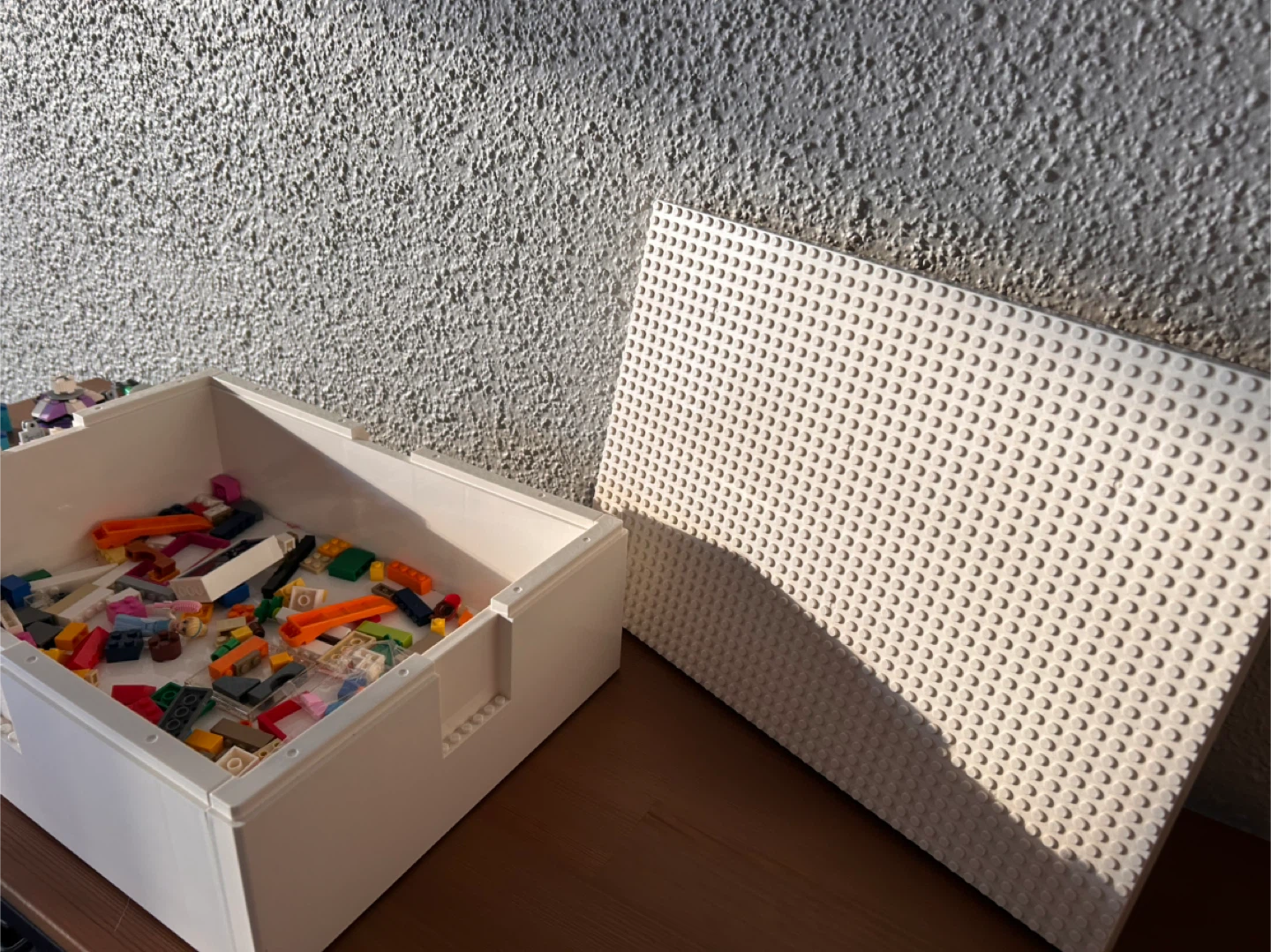 Lego IKEA BYGGLEK Storage Box + Mixed Bricks & Figures - photo 4