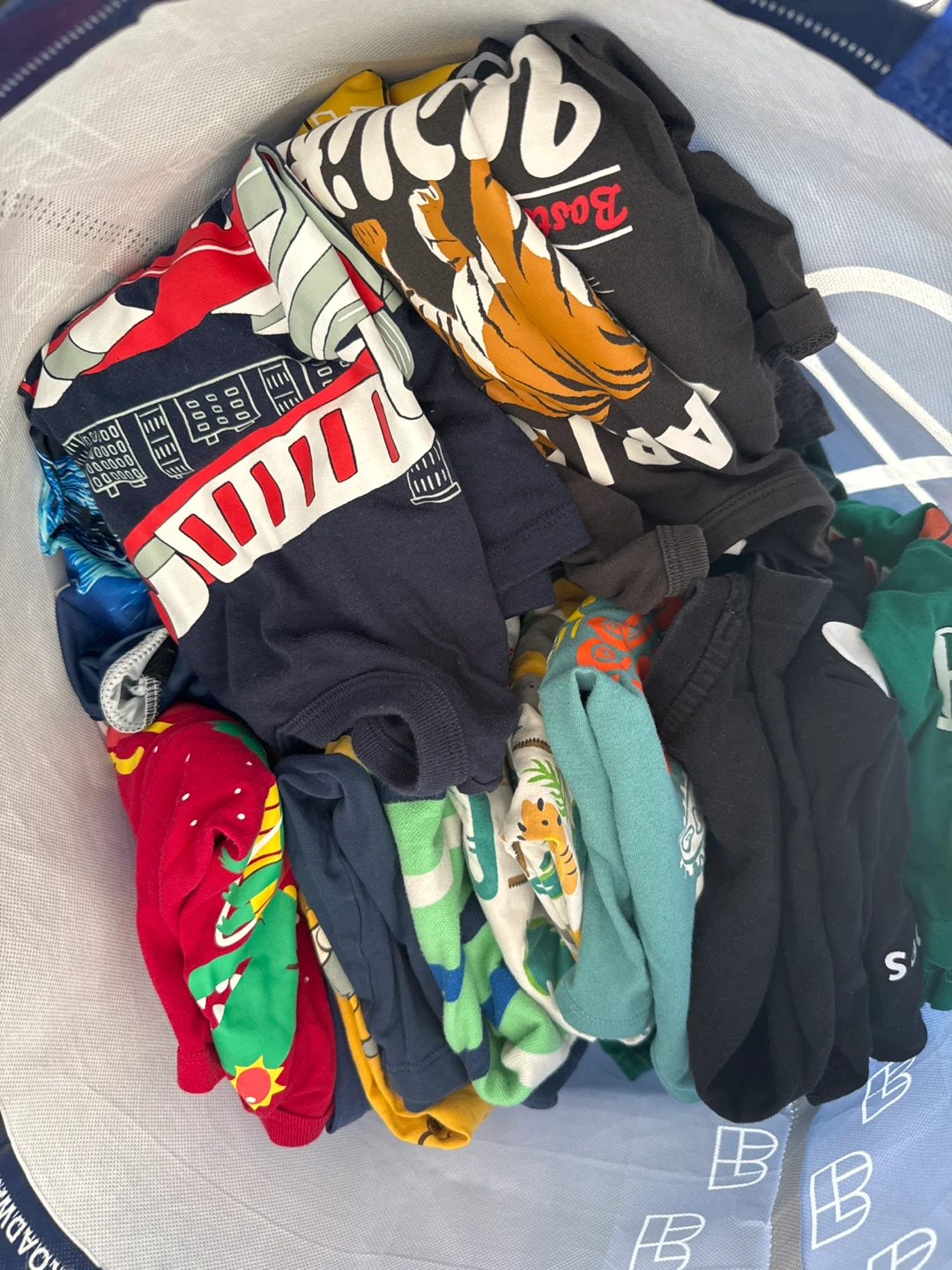 Bundle of boys clothes