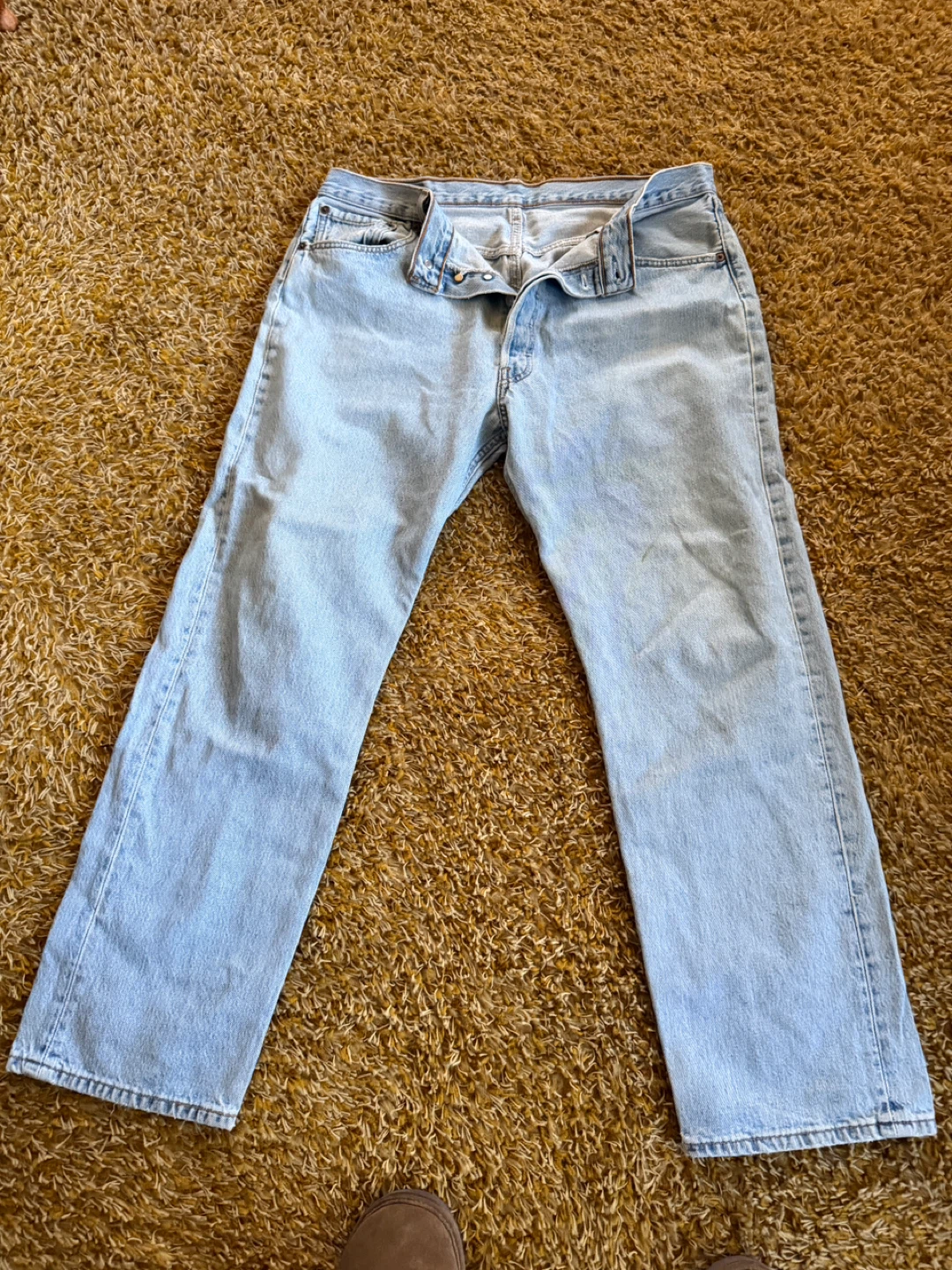 Levi's 501 Jeans - Light Wash - W 38 L 30 - photo 2
