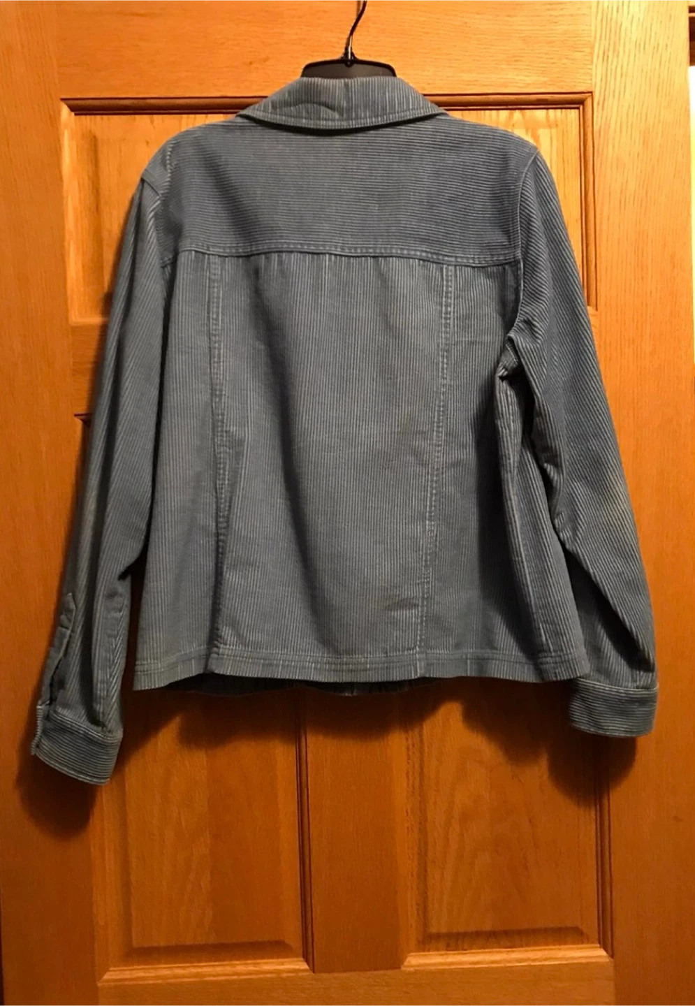Blue Dress Barn Casual Button Down Coat. 🧡 - photo 2