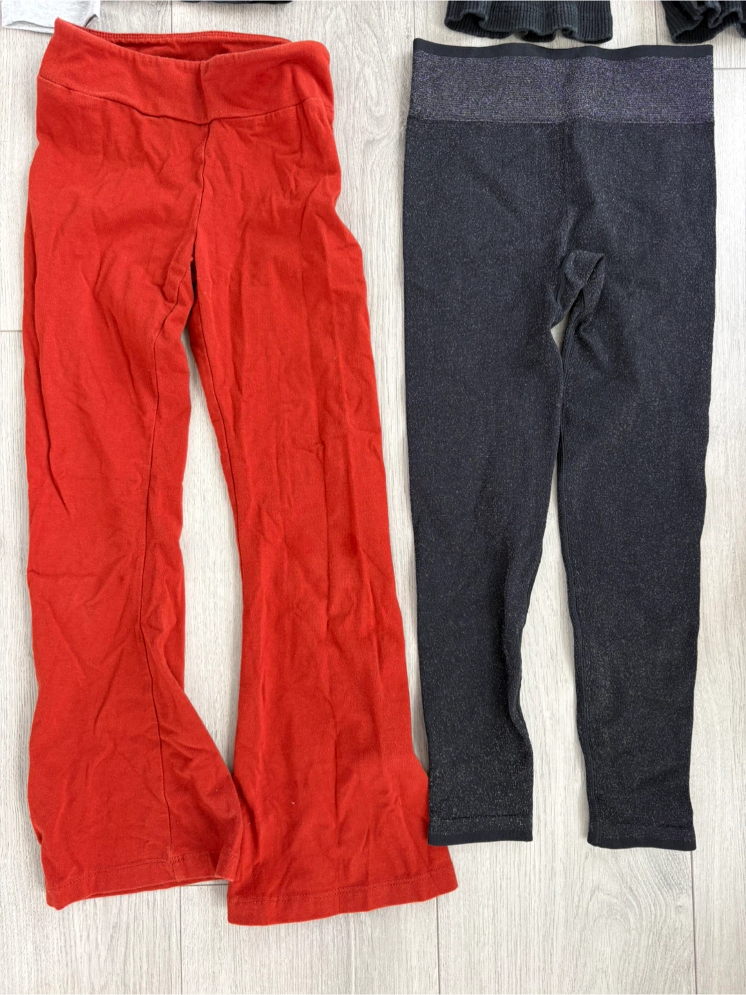 9 pairs of 6-7T Kids Leggings and Pants - photo 3