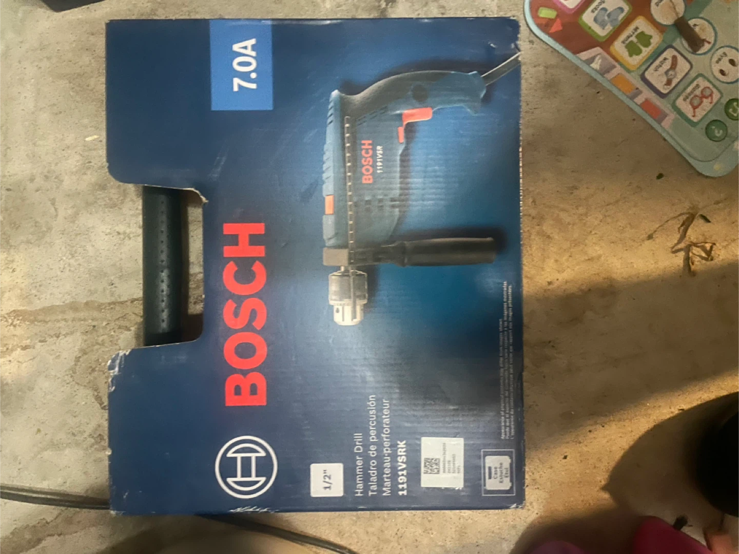 Bosch 1191VSRK 7.0A 1/2" Hammer Drill
