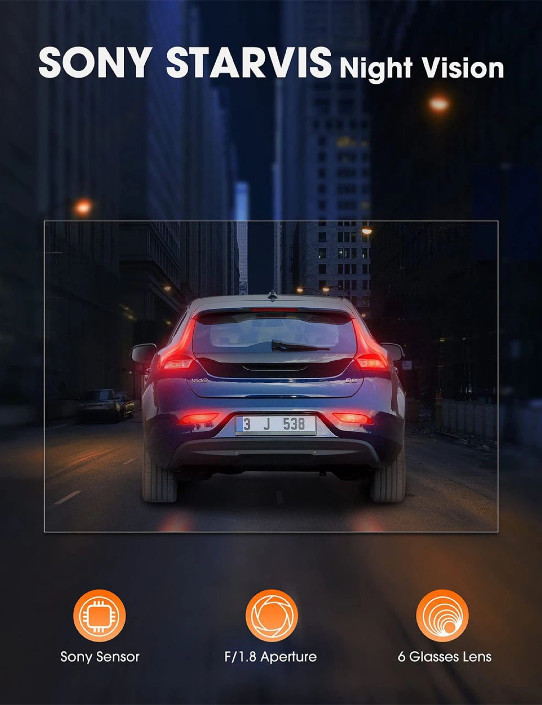 Kingslim D5 4K Dash Cam w/ WiFi GPS - photo 5