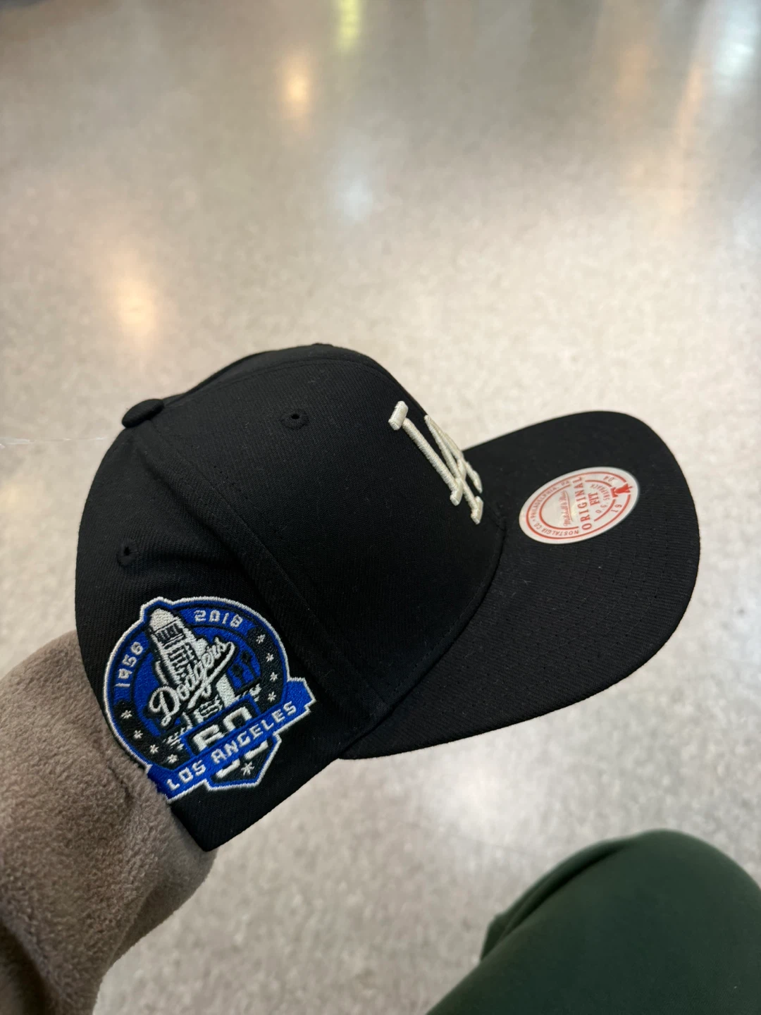 Mitchell & Ness Los Angeles Dodgers Snapback Hat - photo 4