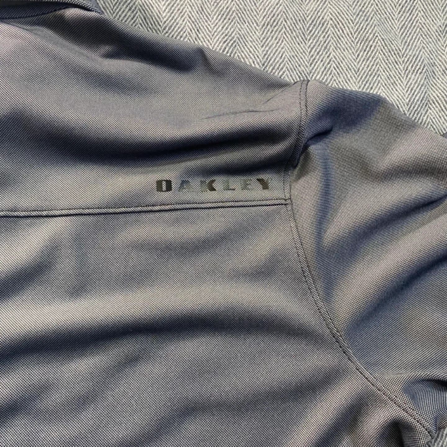 Oakley Men's Grey Polo Shirt - Size Large - photo 5