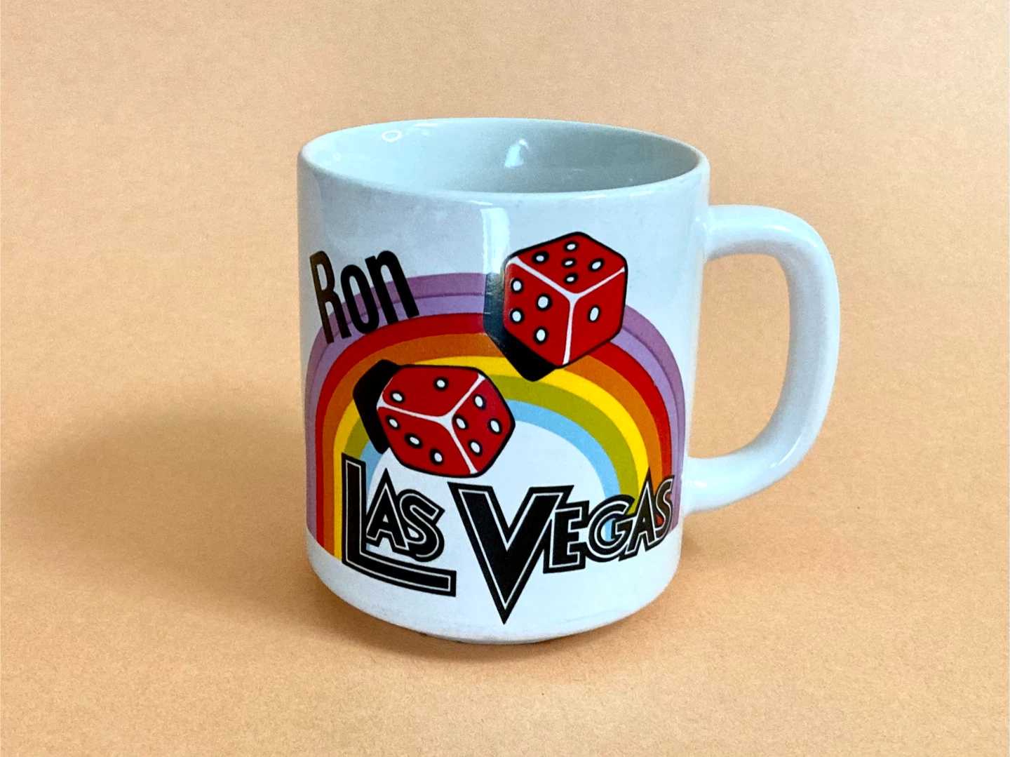Vintage mug - Ron - Las Vegas