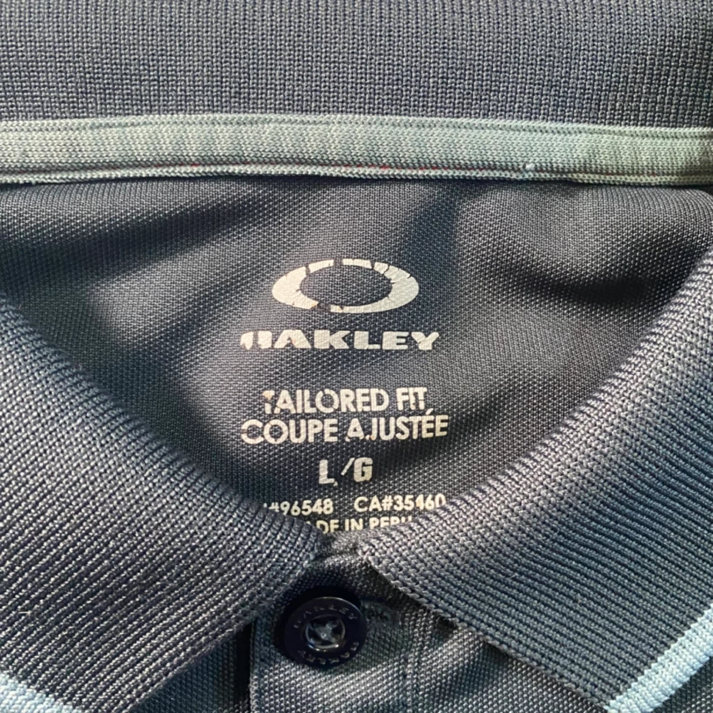 Oakley Men's Tailored Fit Polo Shirt - Charcoal - L/G - photo 3