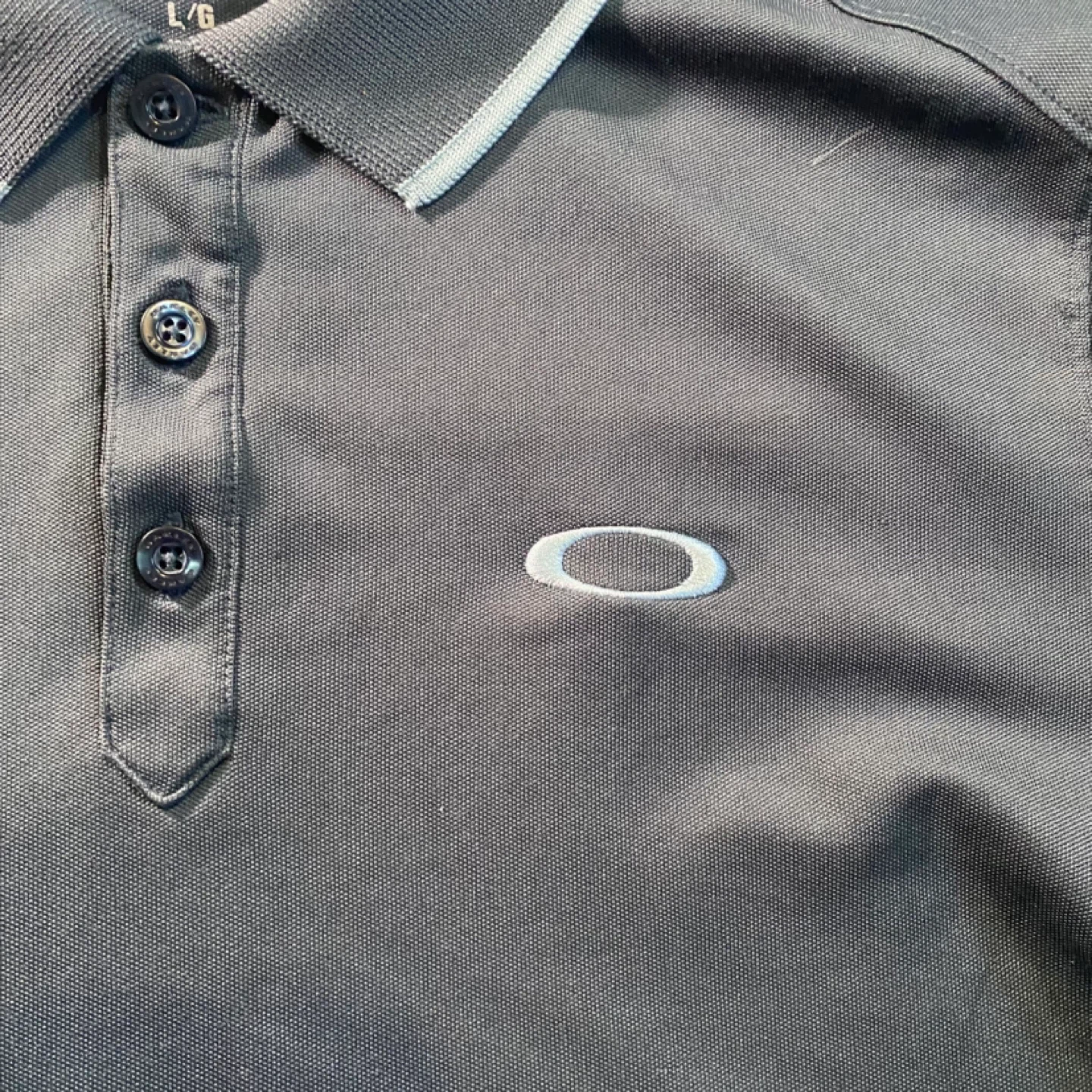 Oakley Men's Tailored Fit Polo Shirt - Charcoal - L/G - photo 2