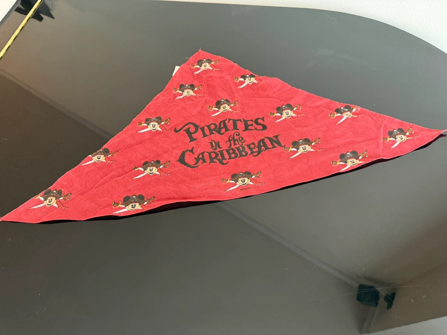 🧡Pirates of the Caribbean Red Bandana 🧡