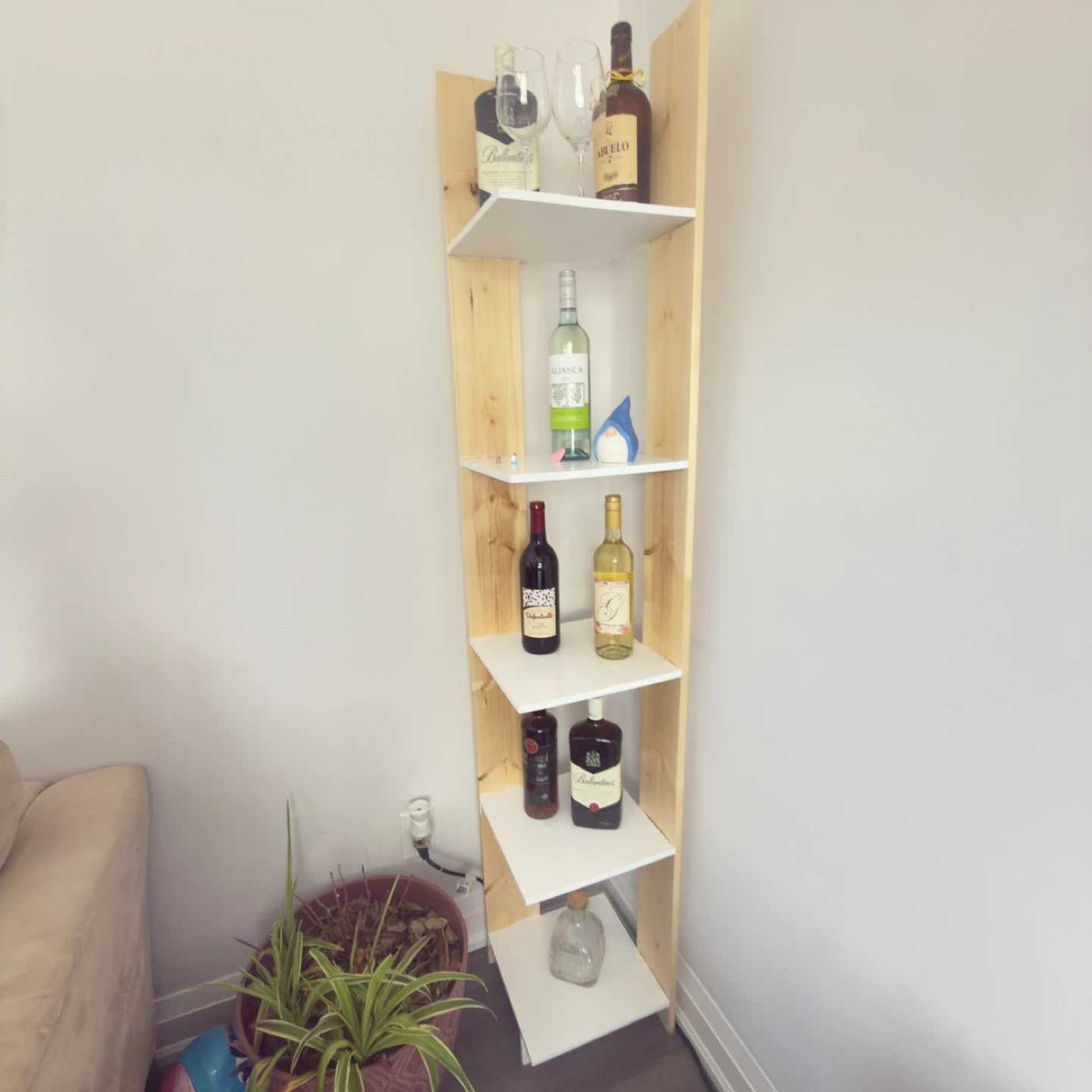 Corner Shelf Unit - 6 ft Tall - photo 2
