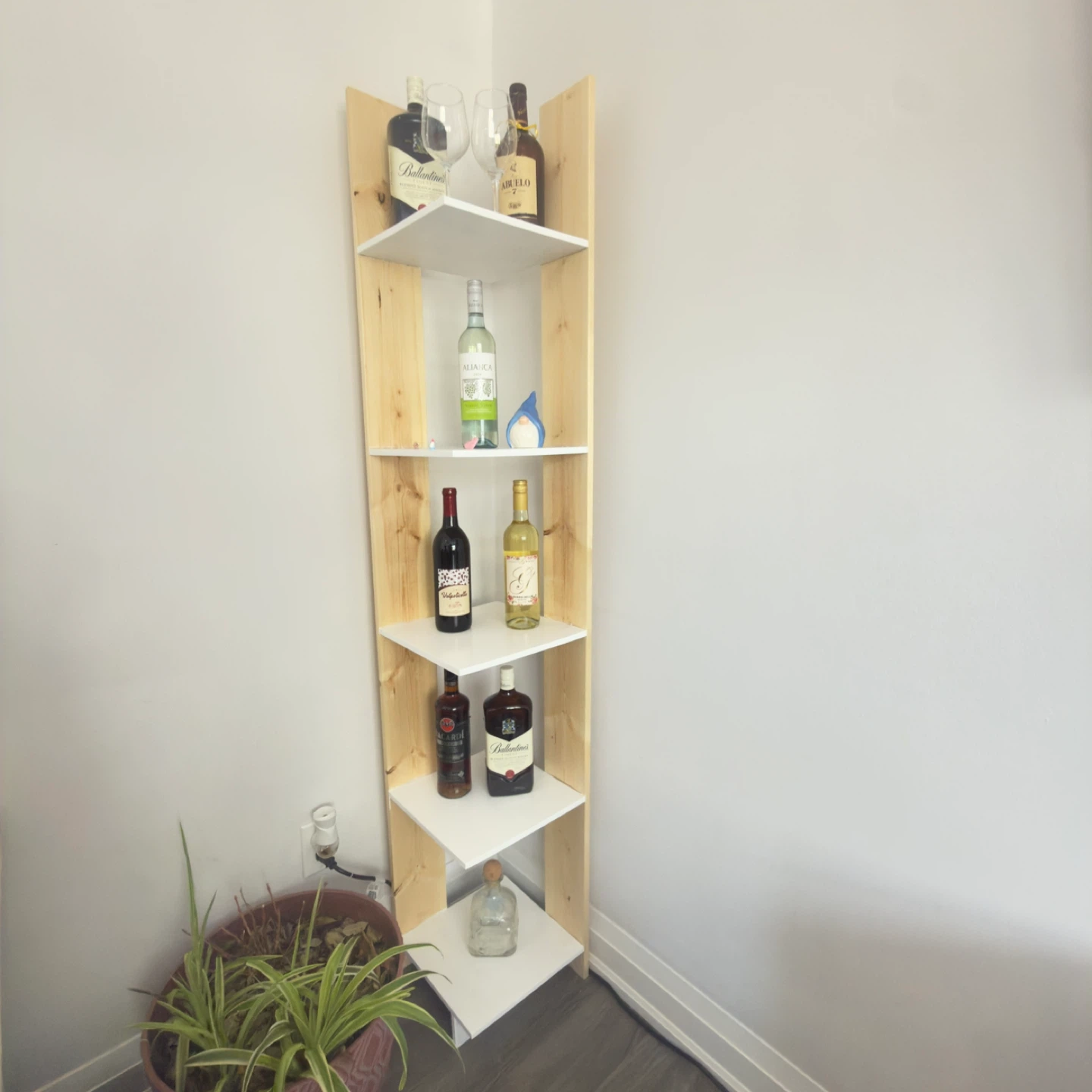 Corner Shelf Unit - 6 ft Tall - photo 3