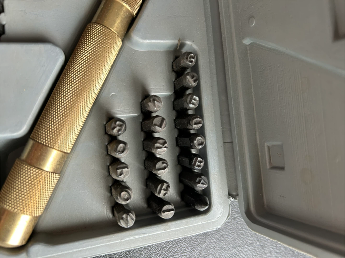 Bingo,Metal Stamping Punch Set with Handle❤️ - photo 3
