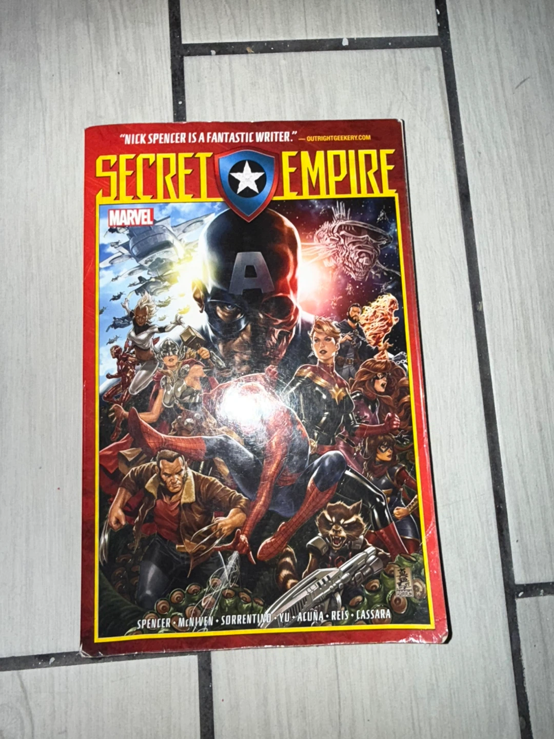 Marvel Secret Empire Comic Book