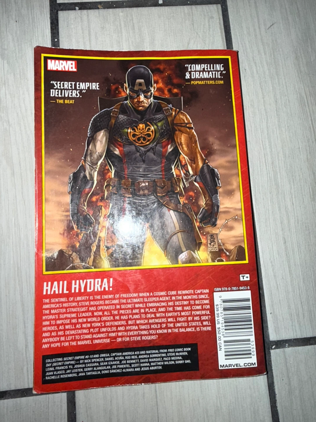 Marvel Secret Empire Comic Book - photo 2