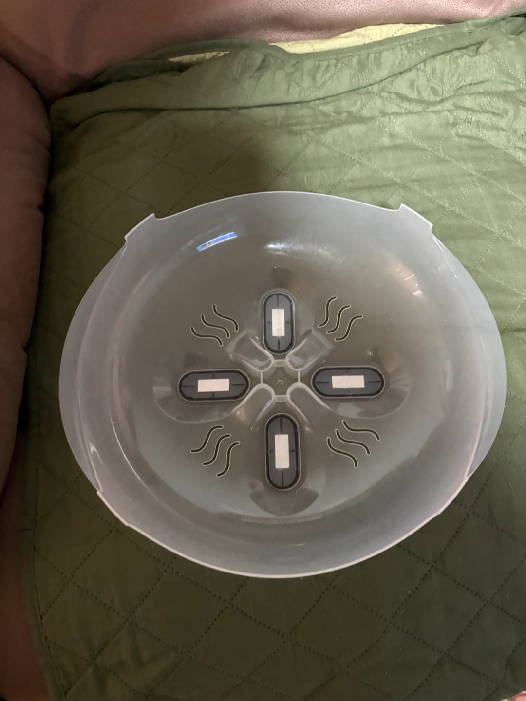 Magnetic Microwave Splatter Cover Lid - photo 2
