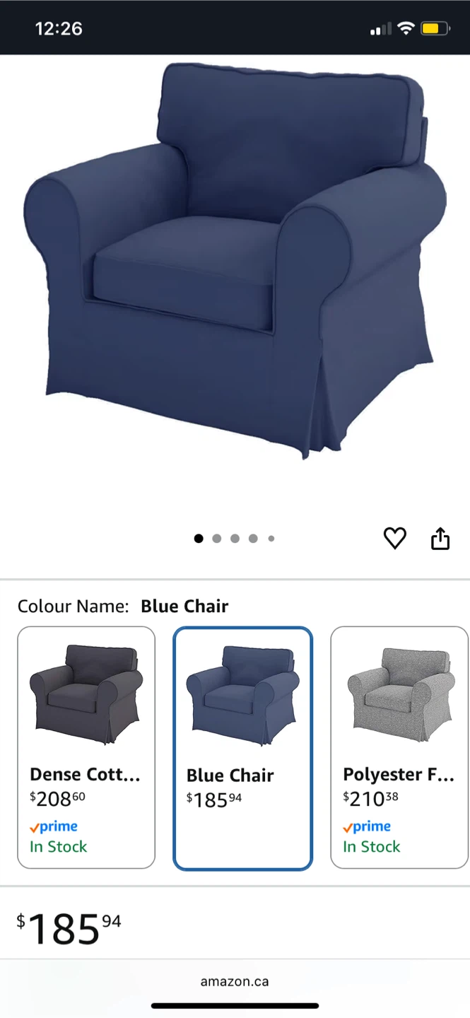 IKEA Uppland/extorp *New* Armchair cover - photo 2