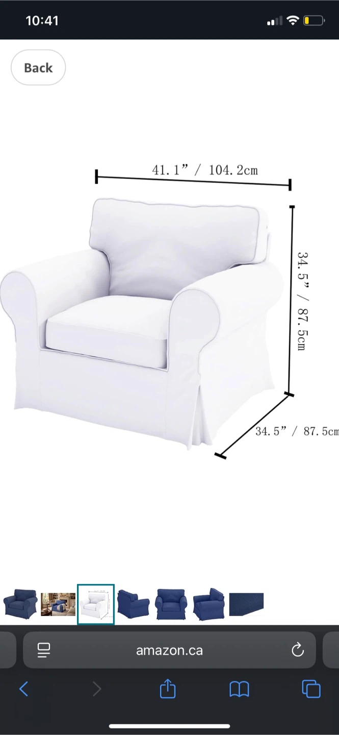 IKEA Uppland/extorp *New* Armchair cover - photo 3