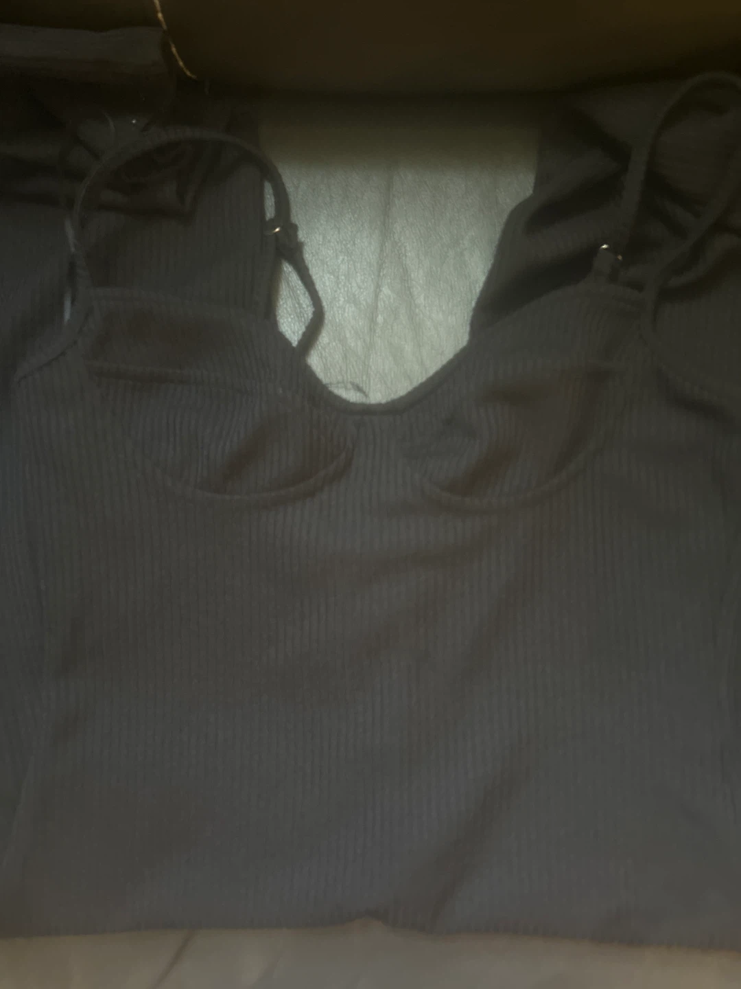 Fashion Nova Black Ribbed Bodysuit - L - photo 3