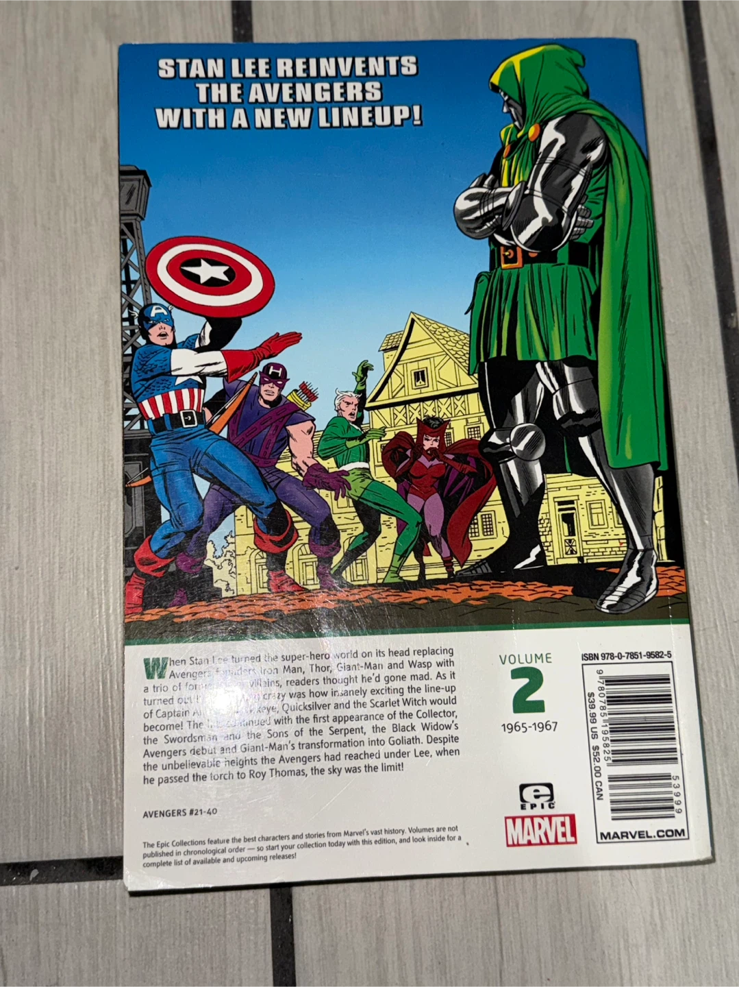 Marvel Epic Collection The Avengers "Once An Avenger..." - photo 2