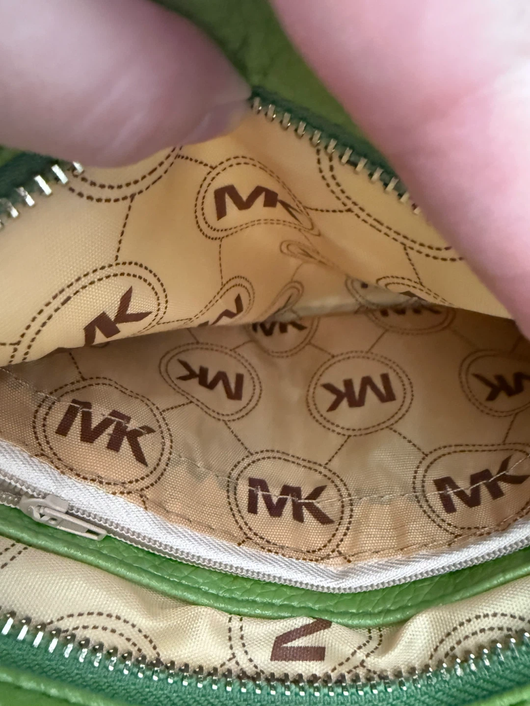 🧡 Green Leather Crossbody Bag - photo 3