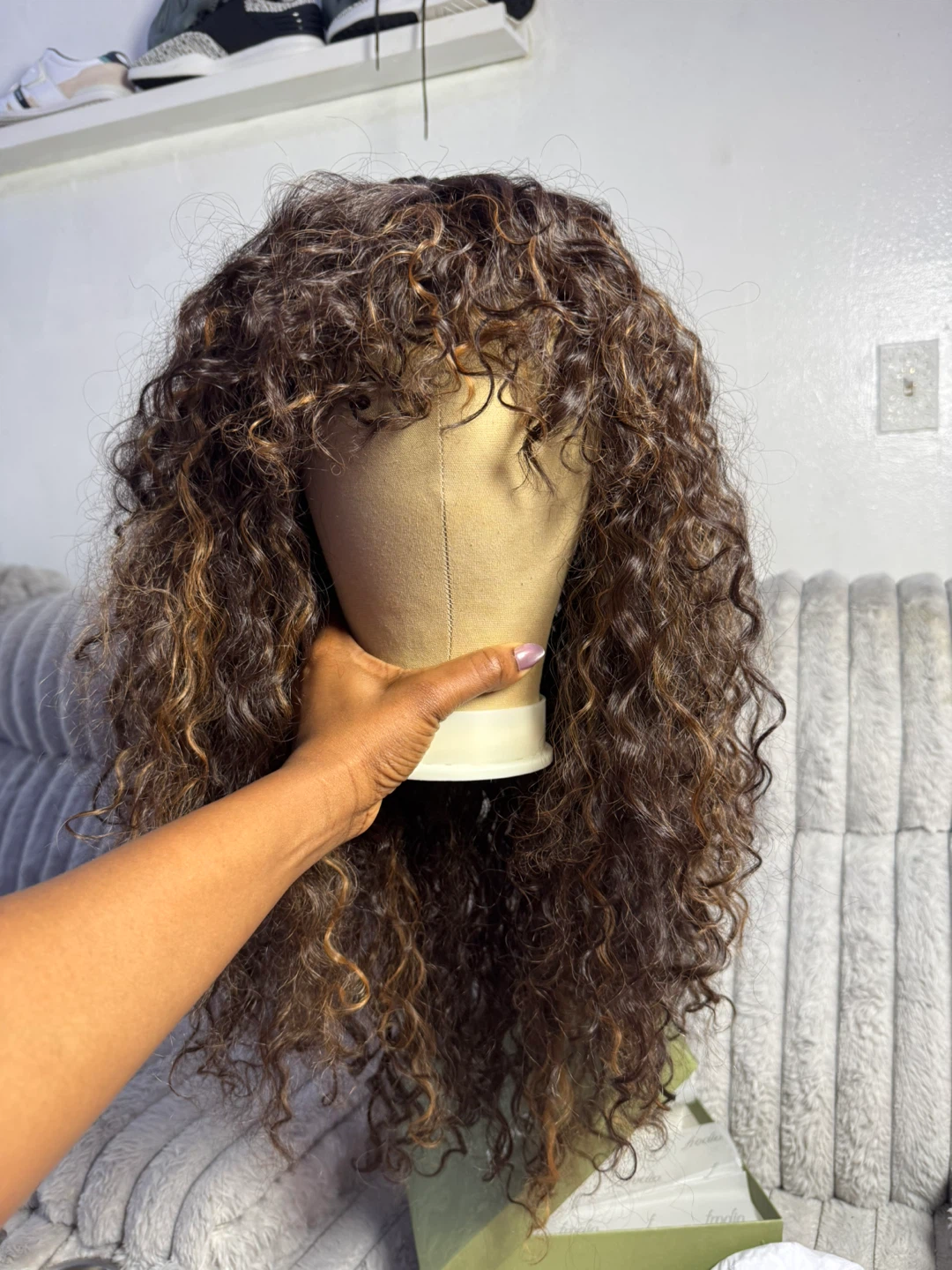 Frodio Hair M427 Highlight Curly Wig