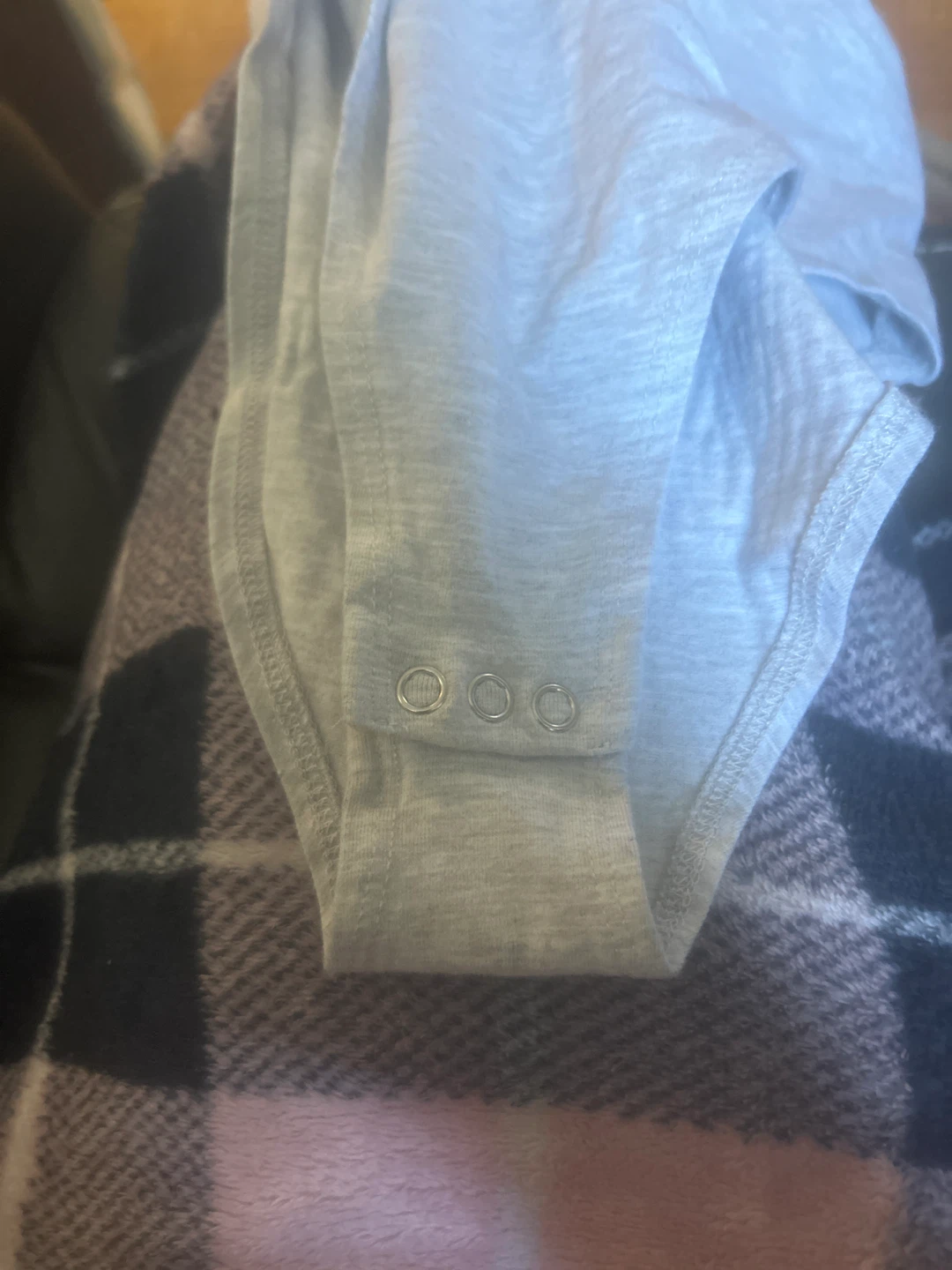 Topshop Grey Bodysuit - Size UK 10 - photo 3