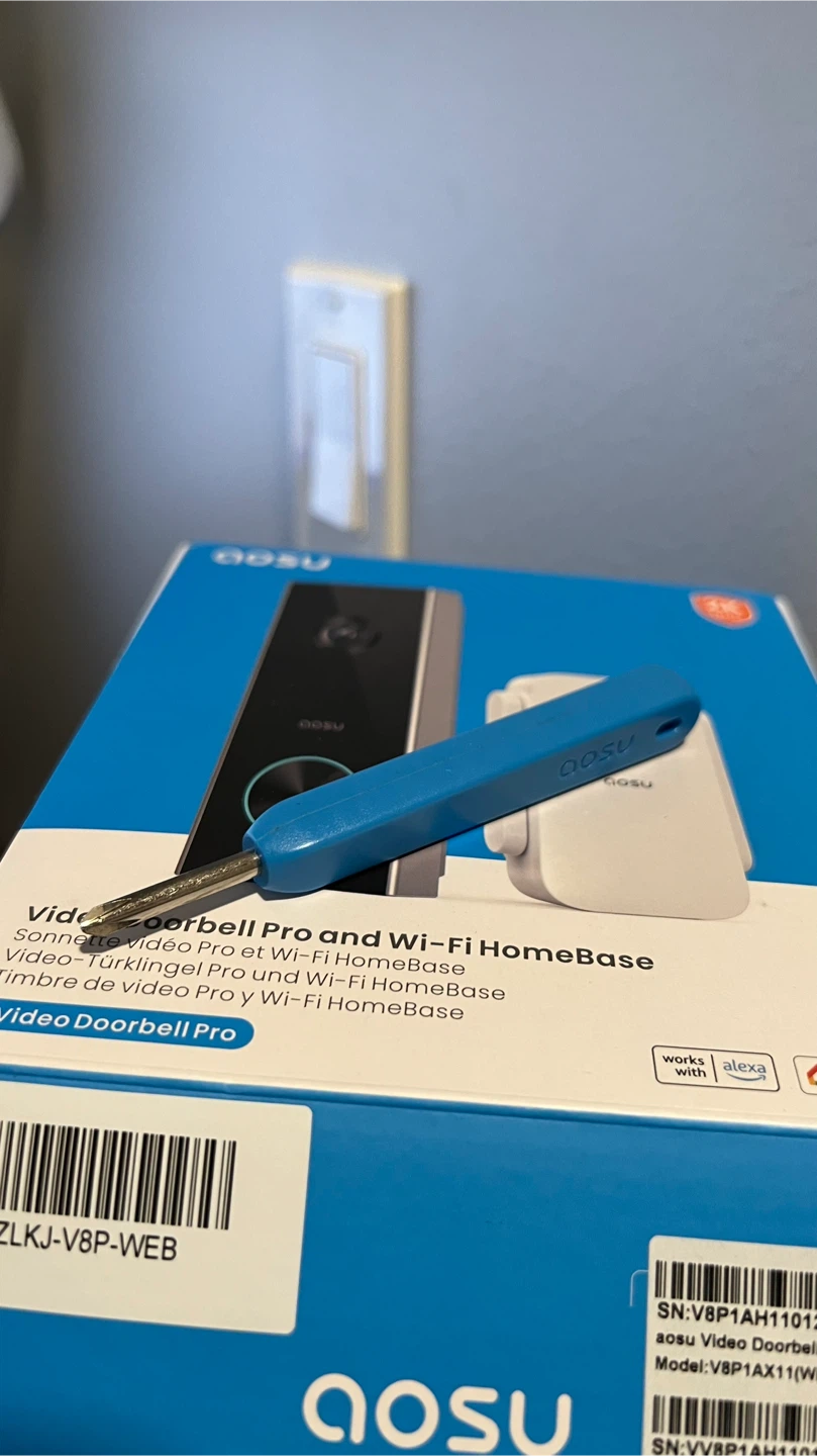 Aosu Video Doorbell Pro and Wi-Fi HomeBase - photo 5