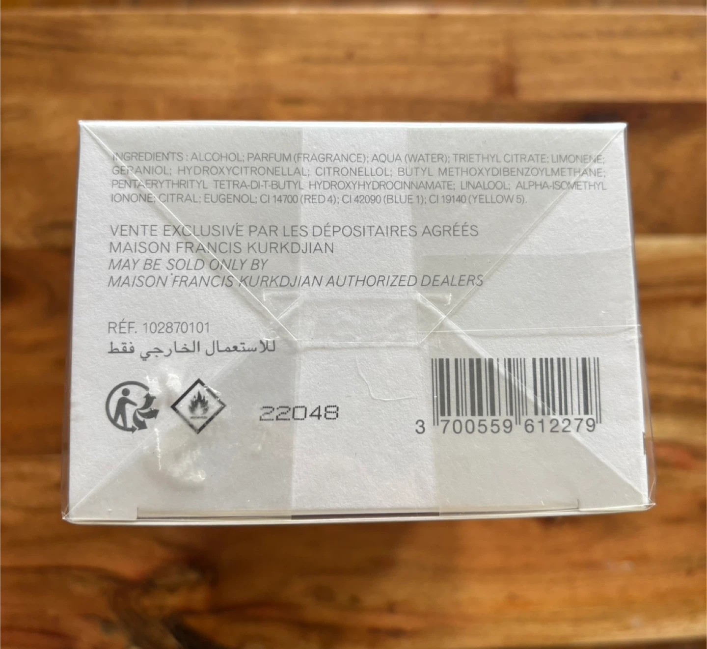 Maison Francis Kurkdjian À la rose Eau de parfum 200ml - photo 4