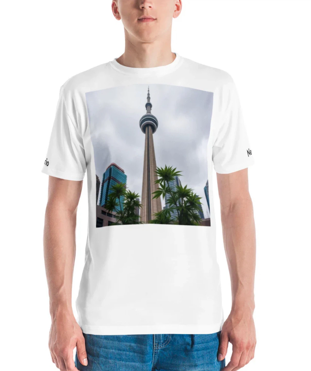 Men's Toronto necesario CN Tower Graphic T-Shirt L size - photo 2