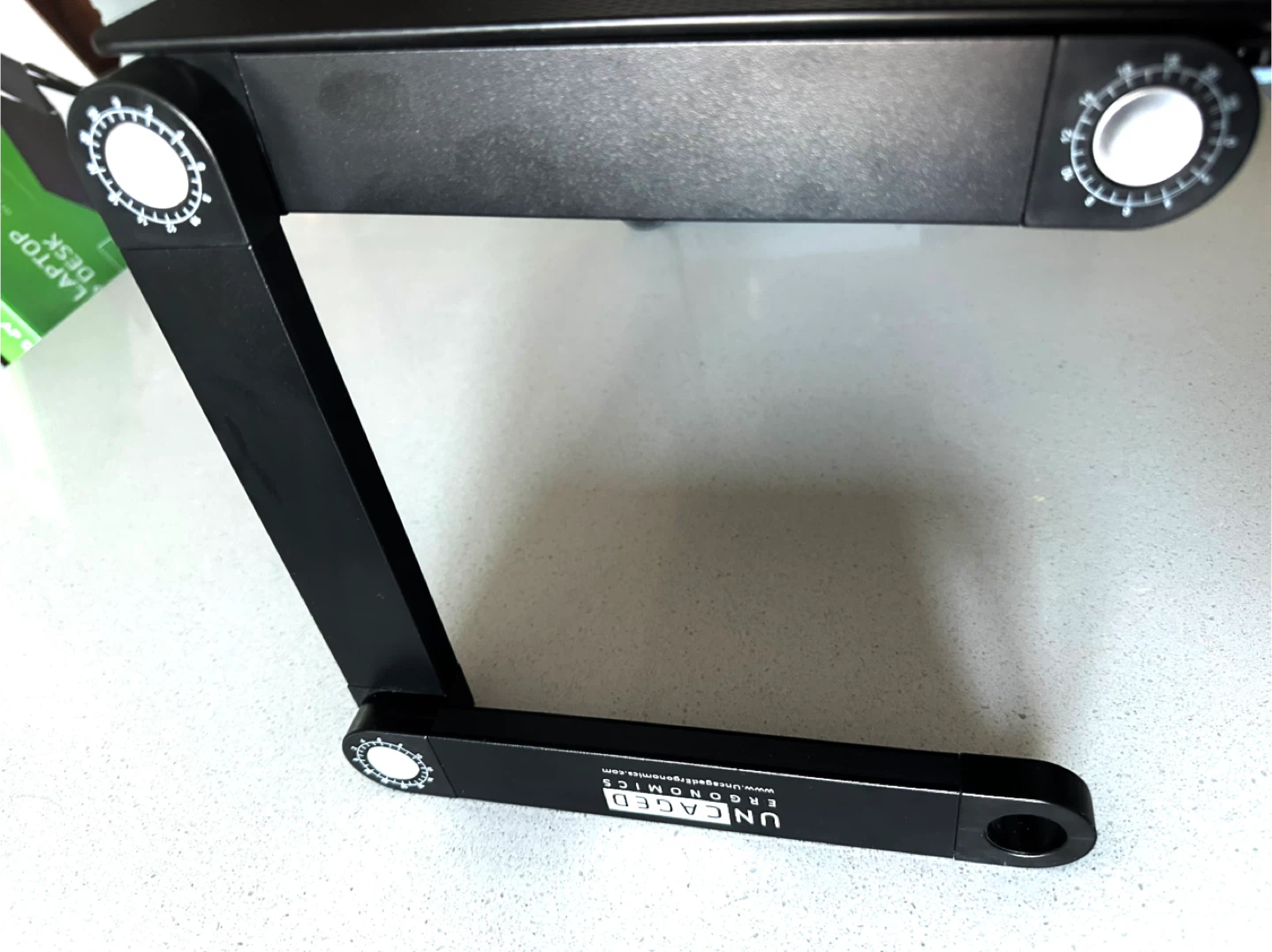 Uncaged Ergonomics Adjustable Laptop Desk - photo 4