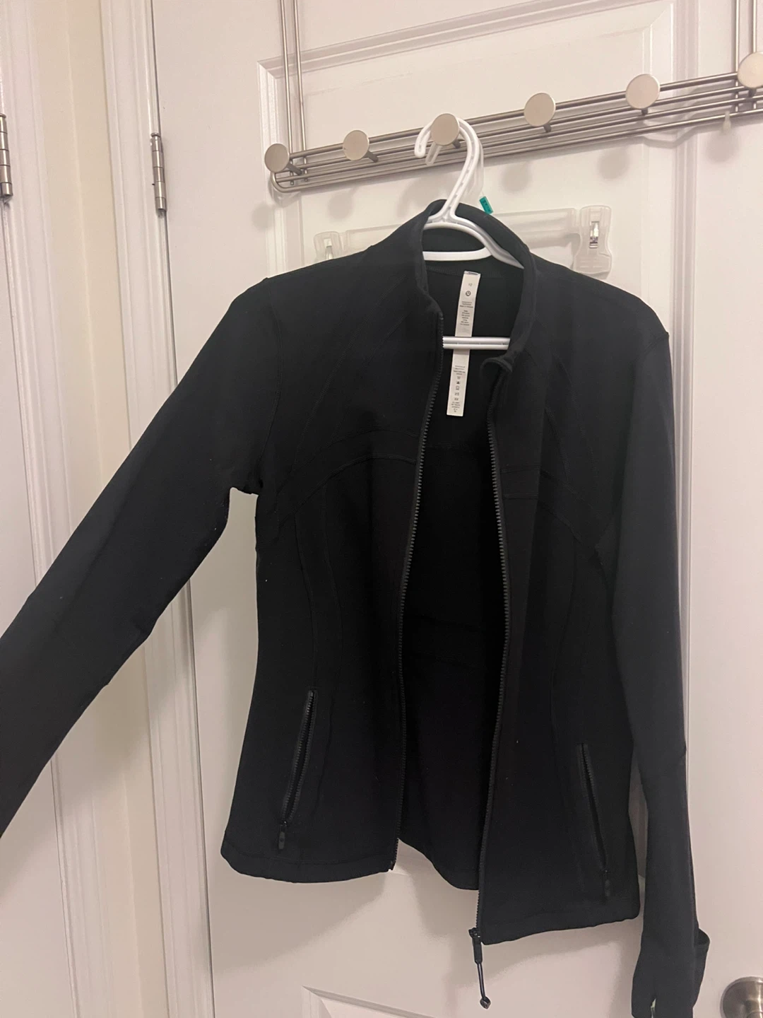 Lululemon Black Full Zip Jacket Size 10