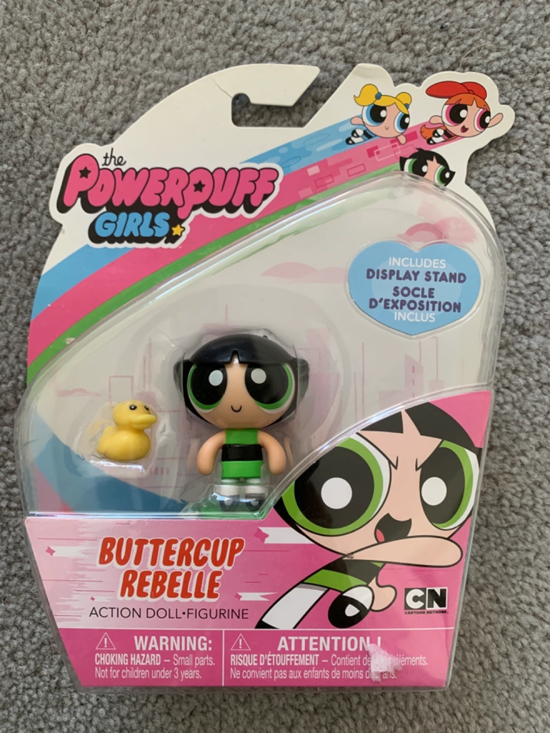 The Powerpuff Girls Buttercup Action Doll