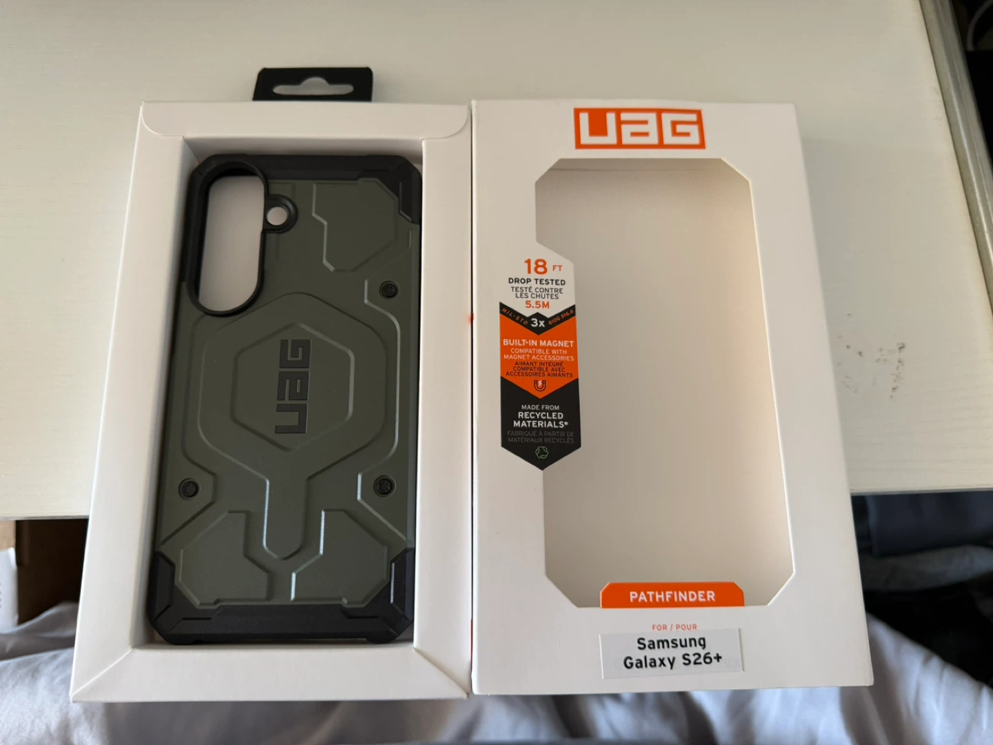 UAG Pathfinder Case for Samsung Galaxy S26+ Olive Drab