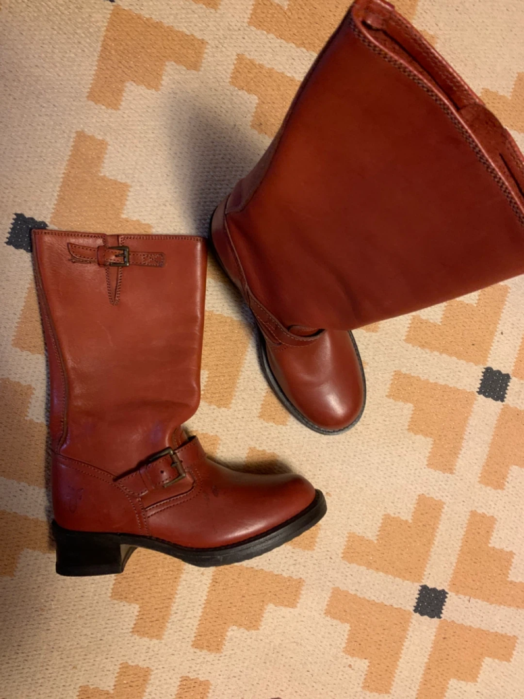 Frye Women's Brown Leather Tall Boots