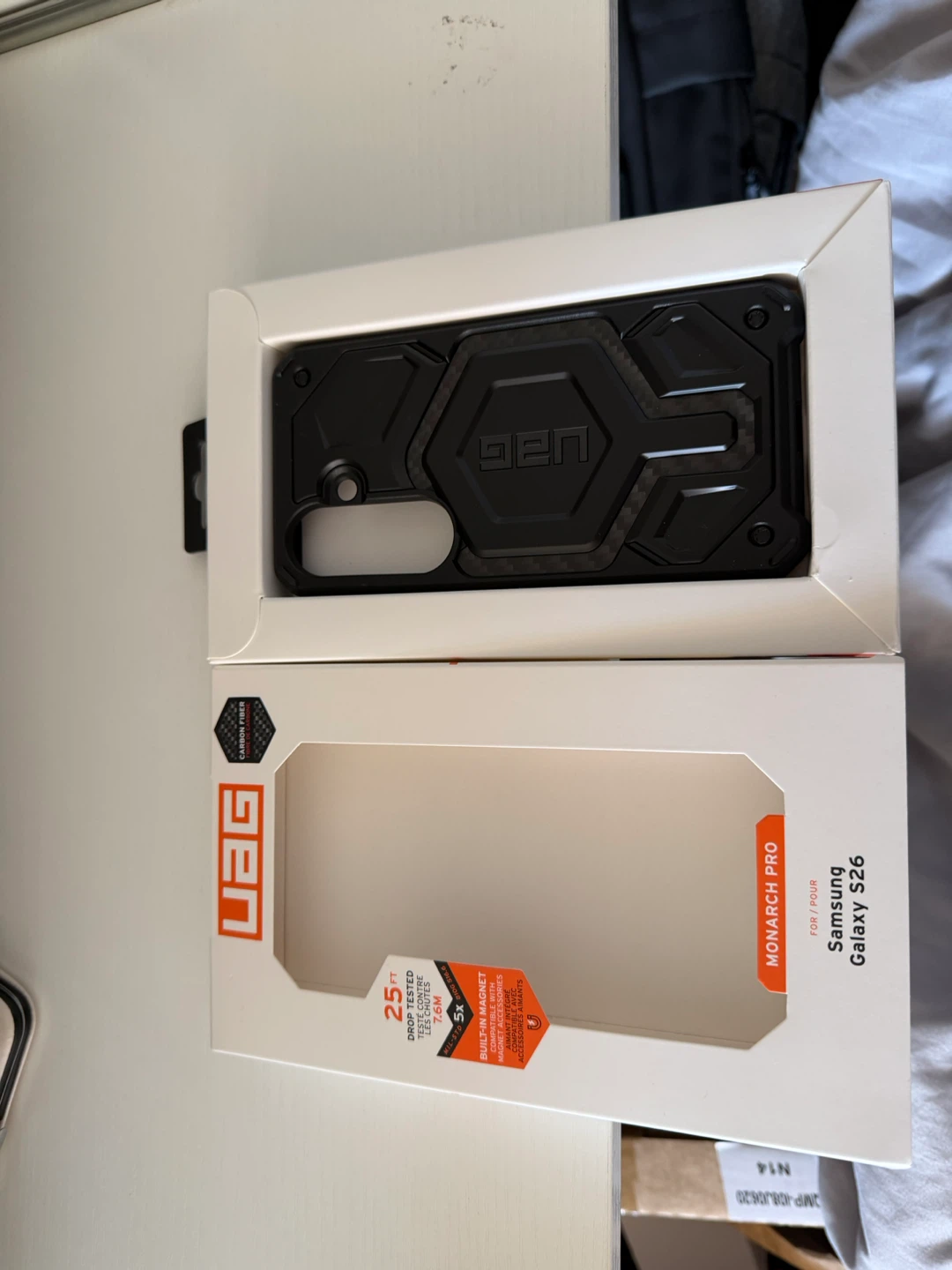 UAG Monarch Pro Case for Samsung Galaxy S26 - Carbon Fiber
