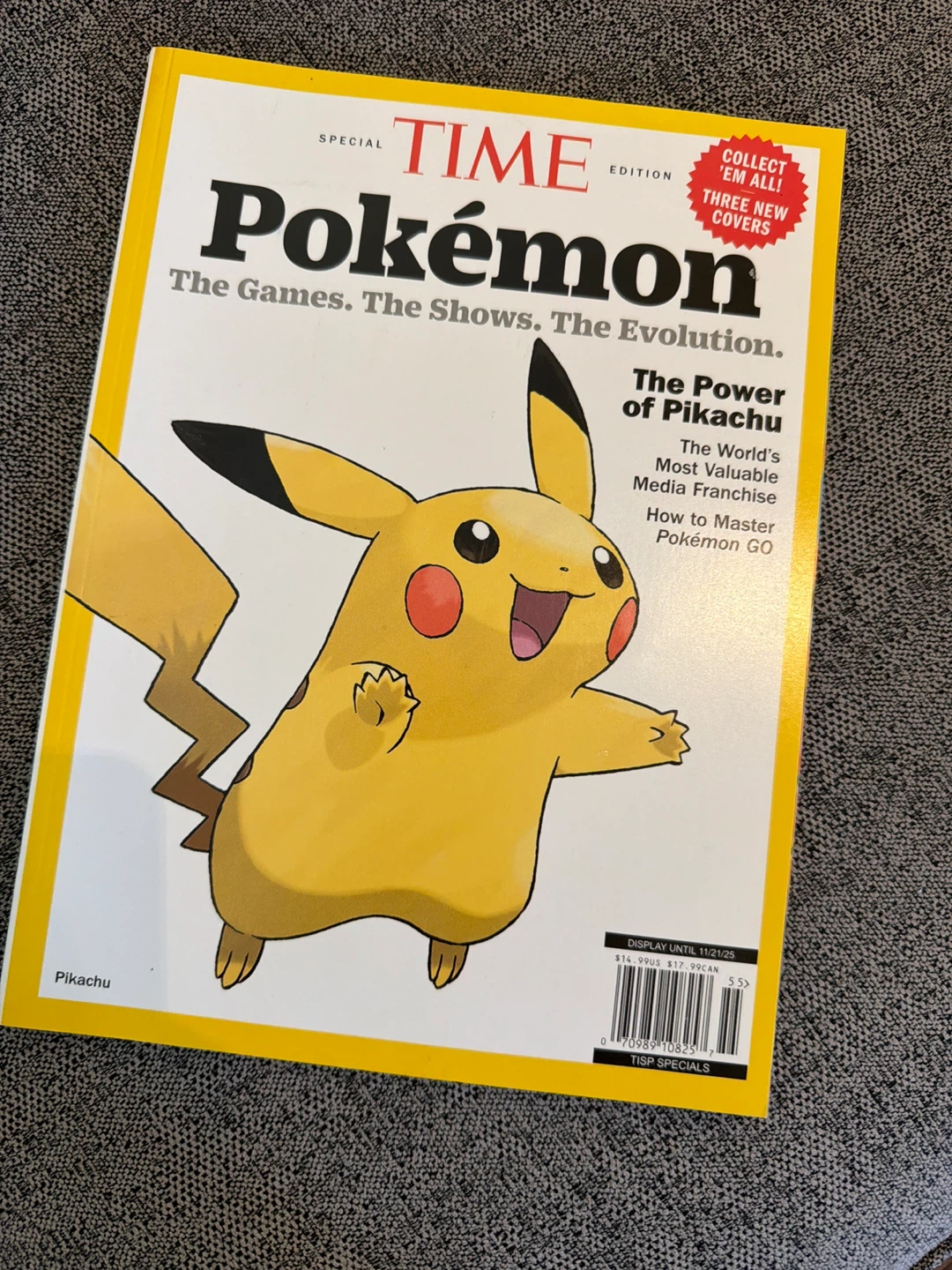 TIME Special Edition Pokemon Magazine 🥕