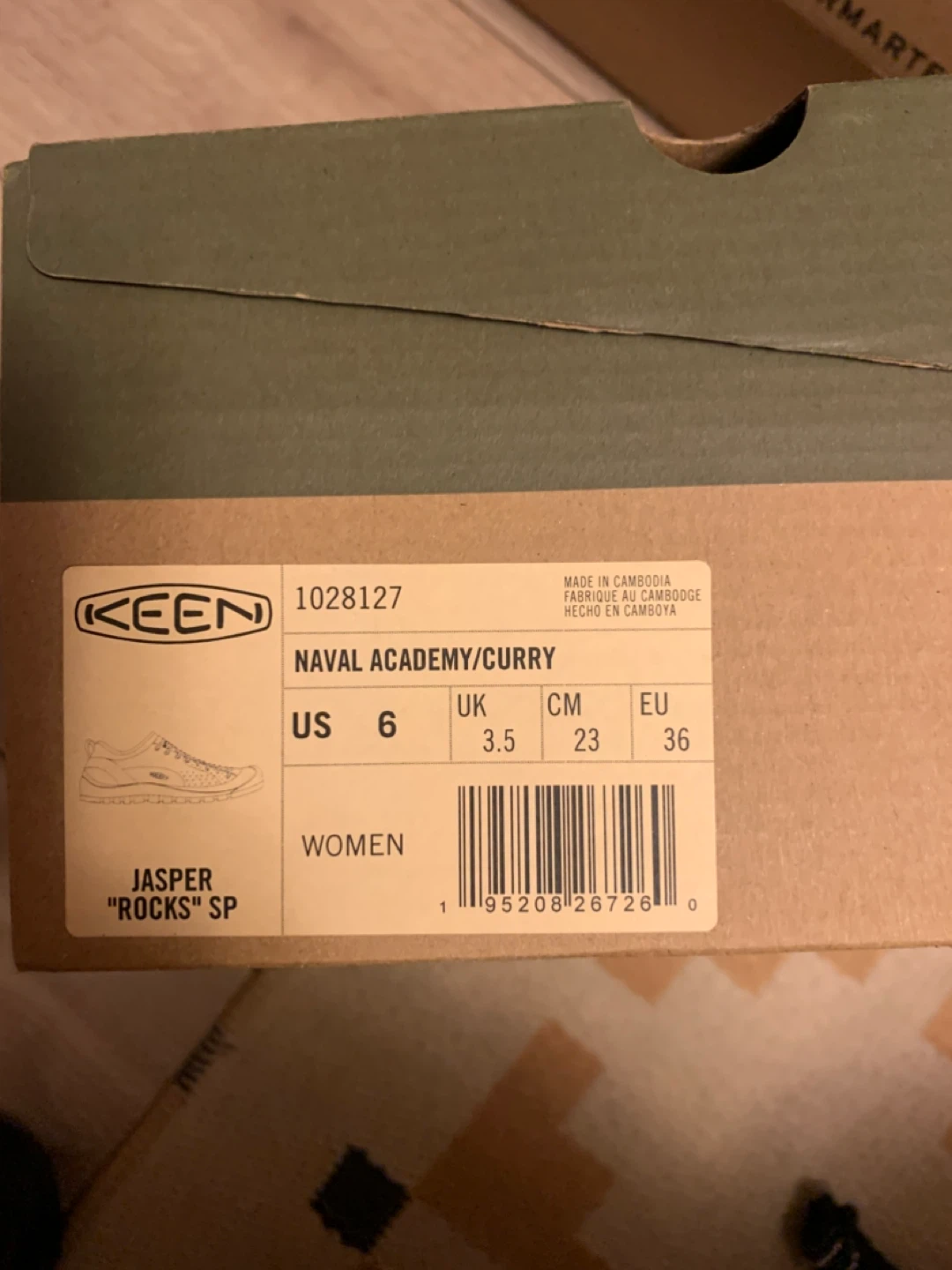 KEEN Jasper "Rocks" SP Women's Shoes - Navy/Curry Size 6 - photo 3