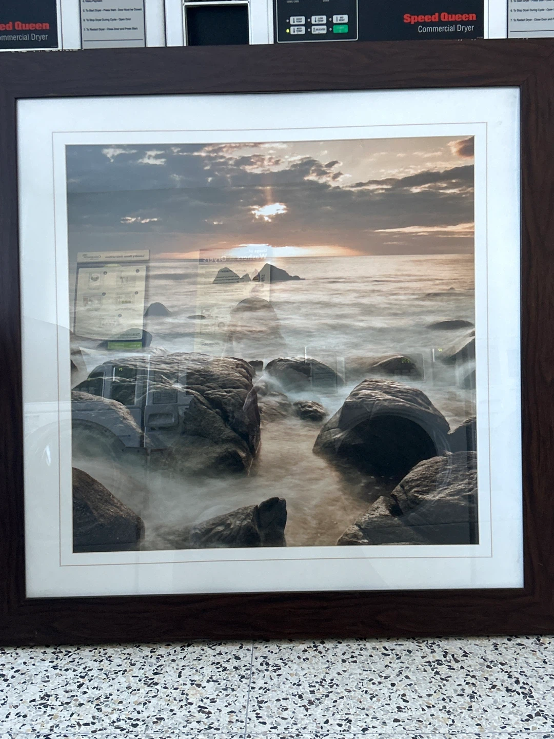Framed Seascape Photo