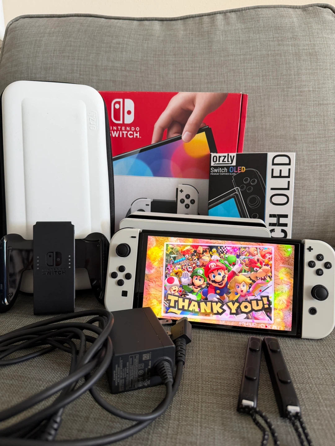 Nintendo Switch OLED White Bundle