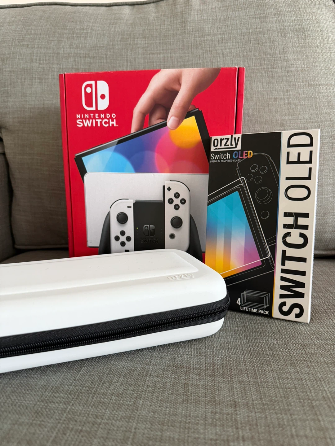 Nintendo Switch OLED White Bundle - photo 2