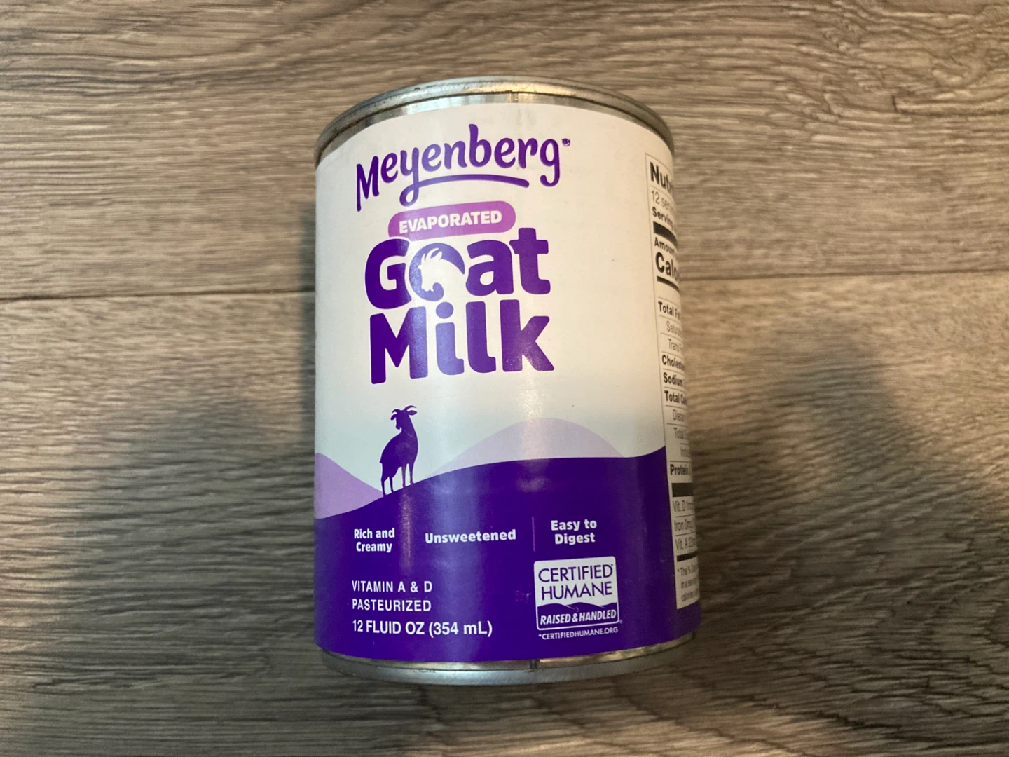 Meyenberg Evaporated Goat Milk 12 fl oz🧡