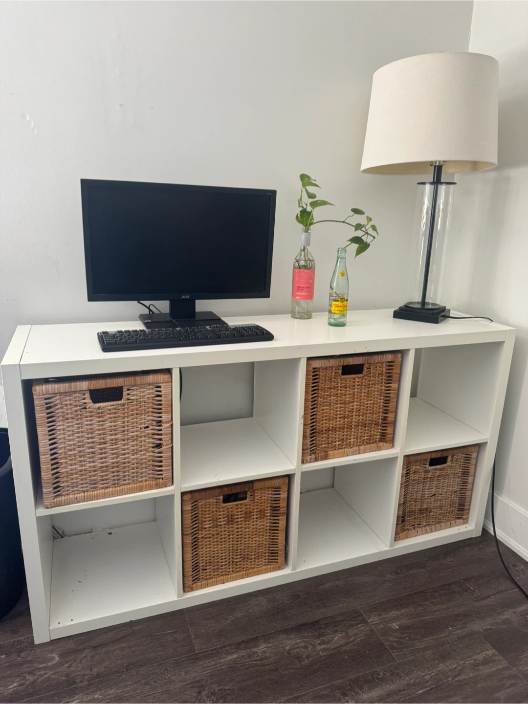 IKEA KALLAX 4x2 Shelf Unit with Baskets - photo 2