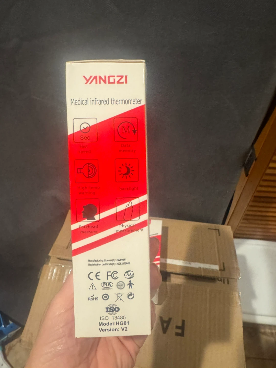 YANGZI Medical Infrared Thermometer HG01