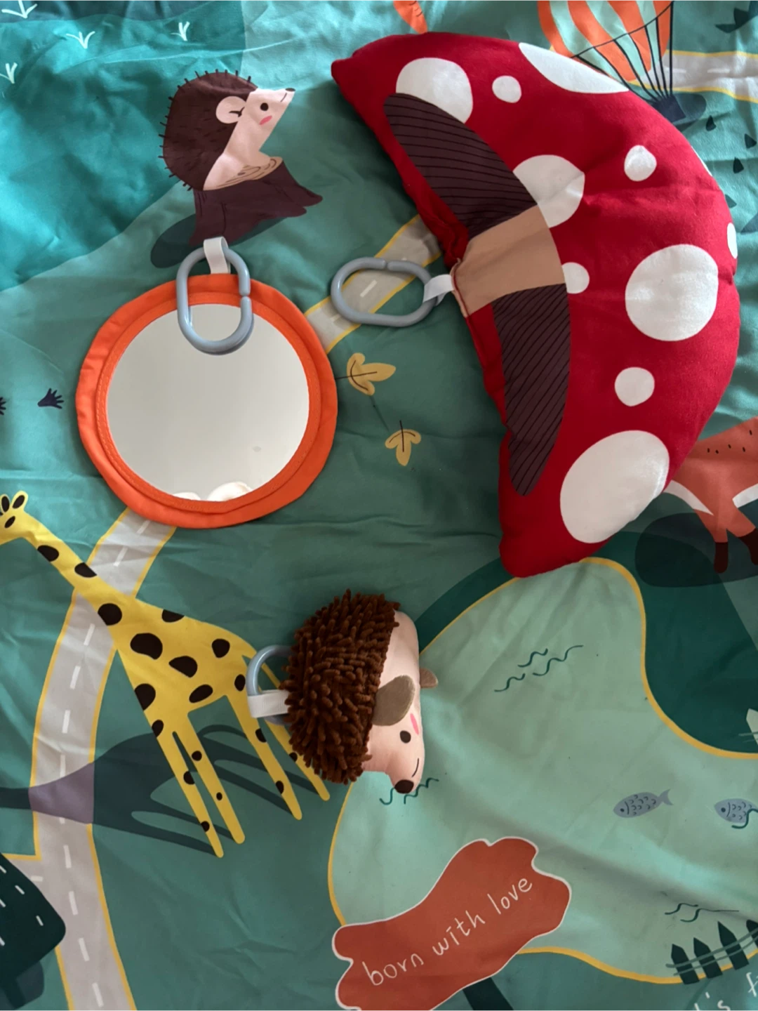 Activity Play Mat with 3 Toys - photo 2