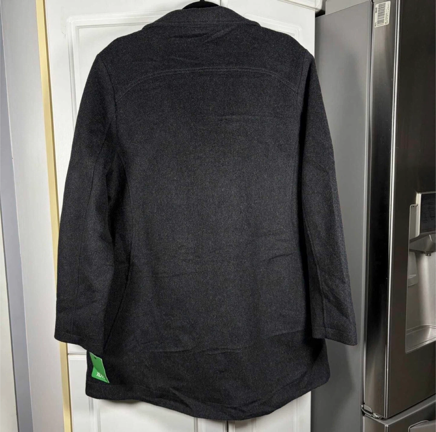 🧡 NWT Pendleton Cascade Wool Campbell Coat Charcoal Size XL 🧡 - photo 2