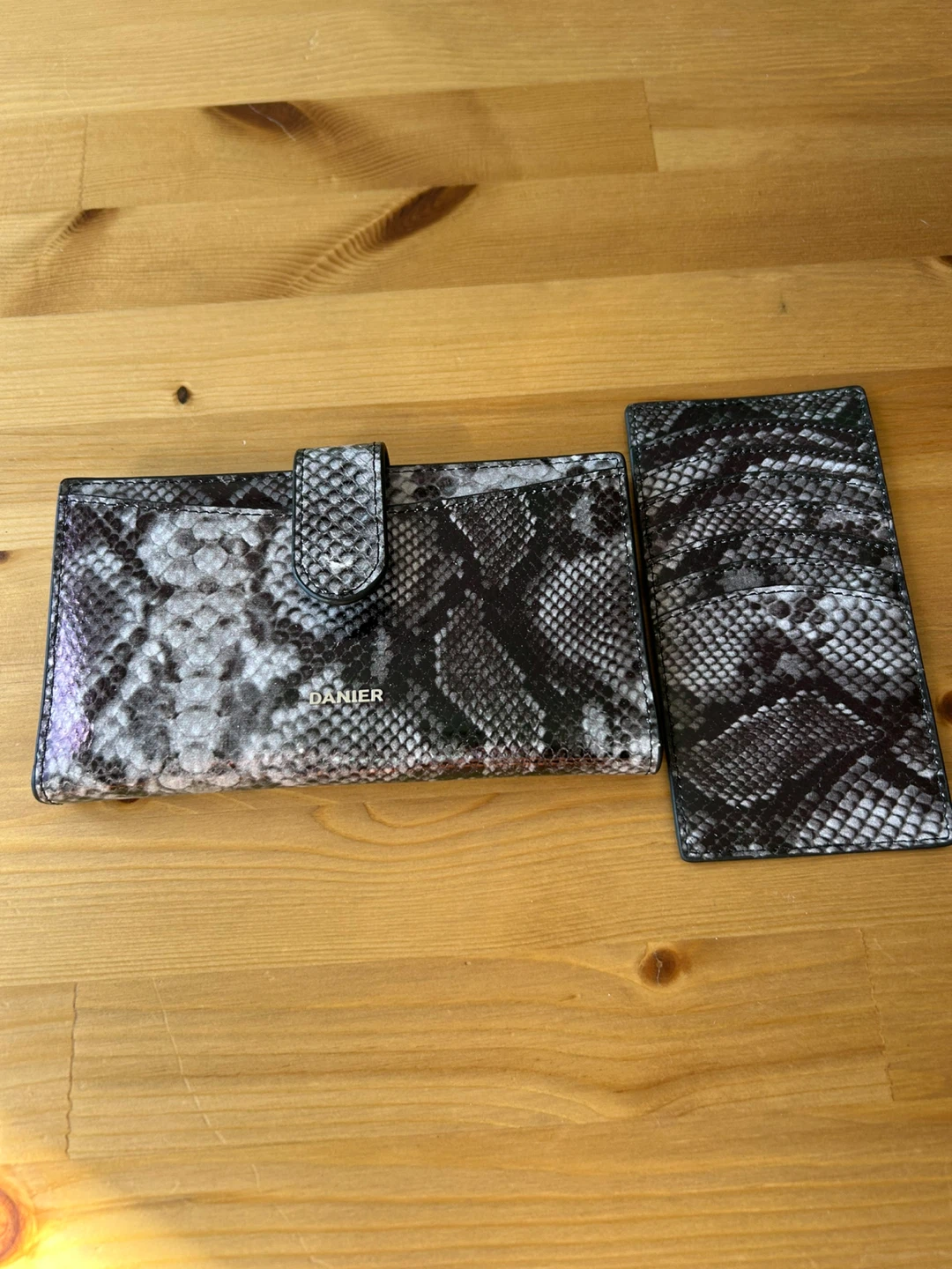 Danier Snake Print Wallet