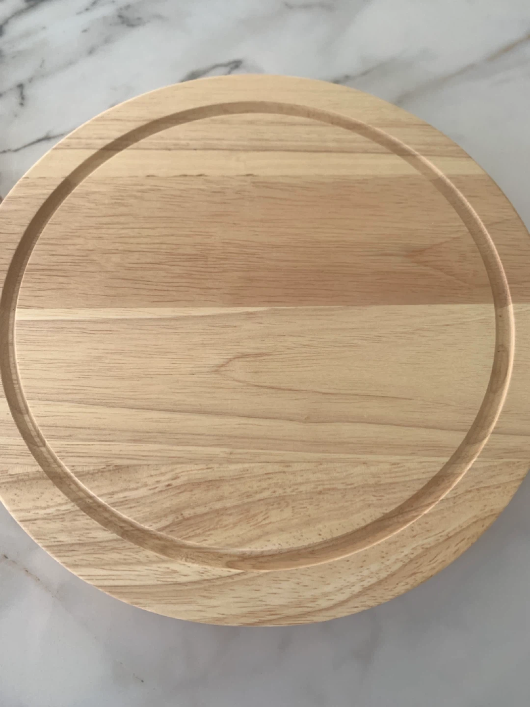 Round Wooden Cheese Board with 4 Knives Set - photo 2