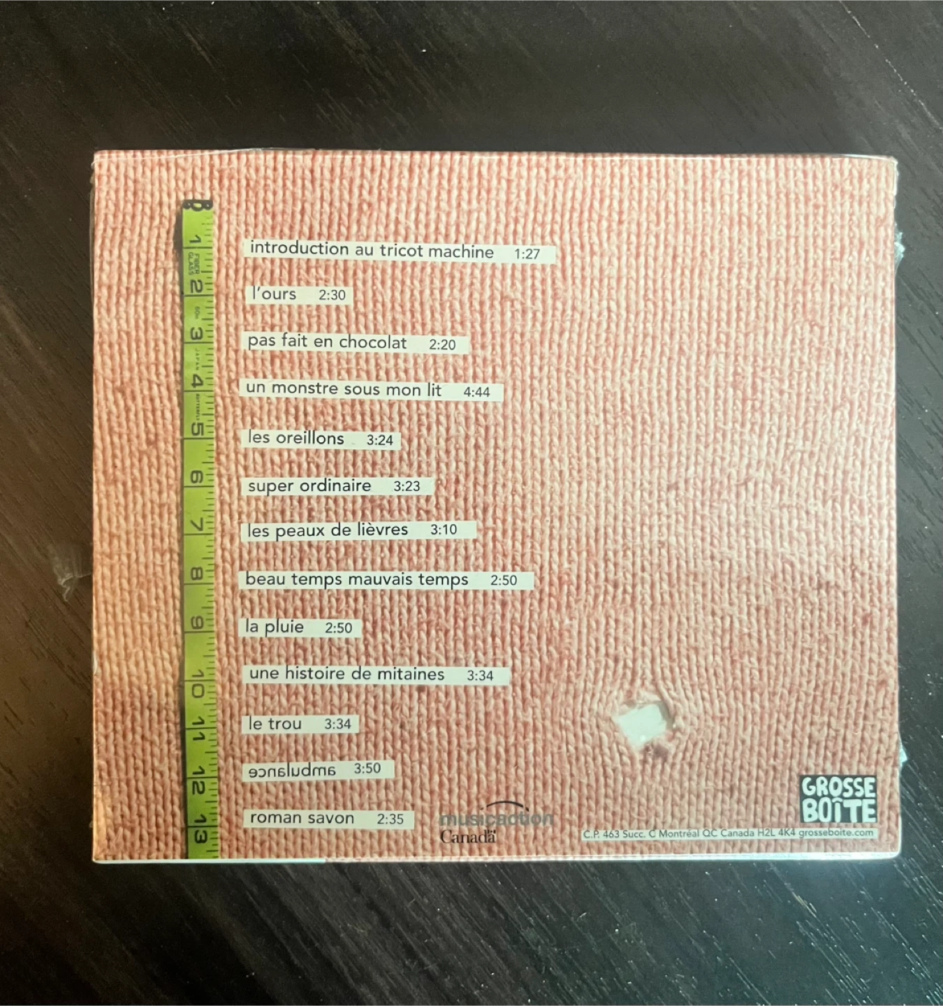 Grosse Boîte Tricot Machine CD - photo 2