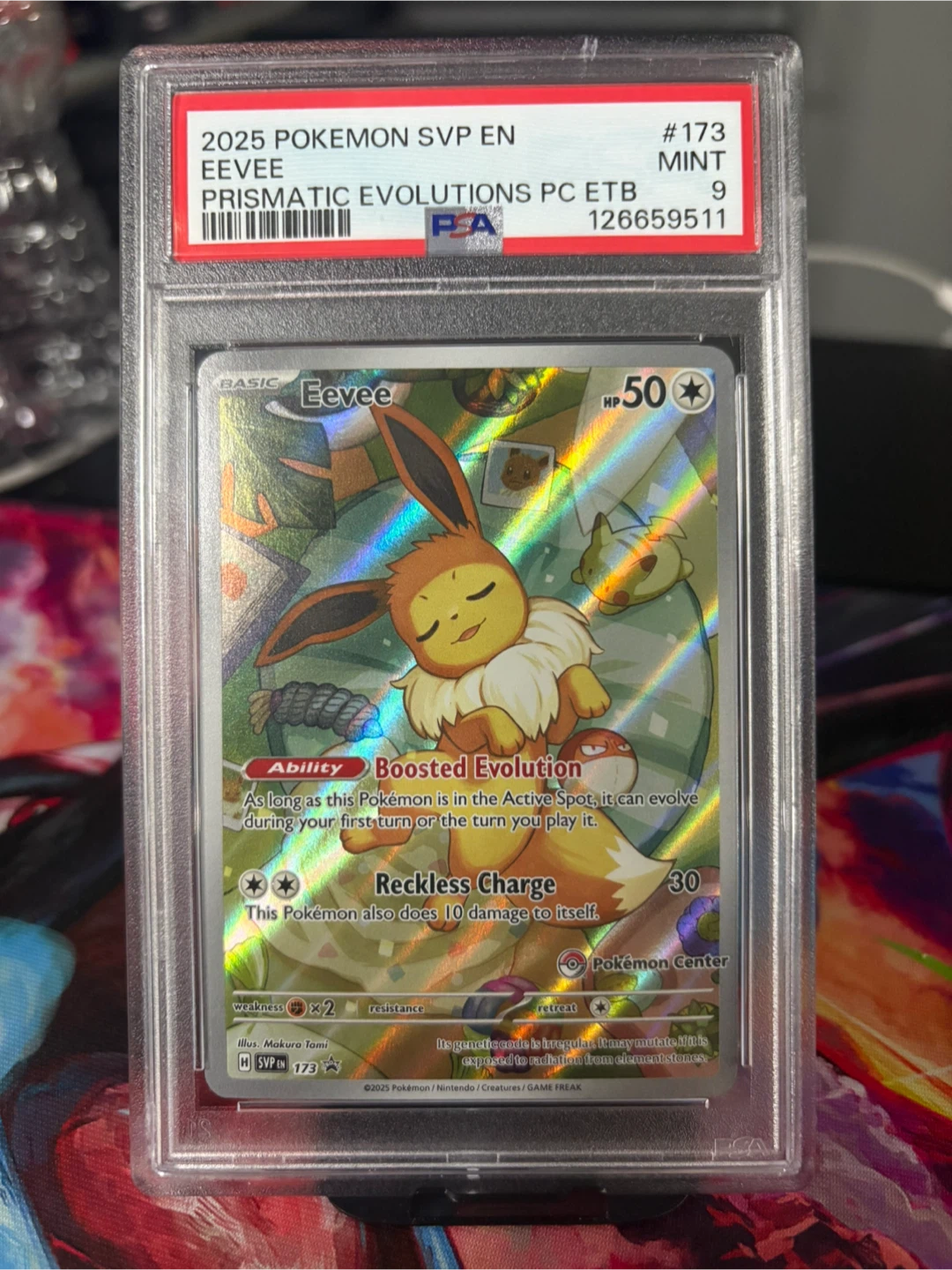 Pokemon Eevee Prismatic Evolutions PC Promo #173