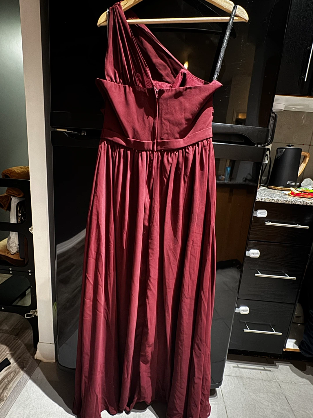Maroon Bridesmaid/Formal Dress For Sale - photo 2
